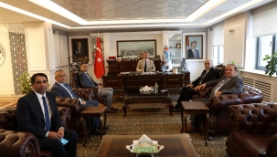 KAYSERİ BAROSUNDAN BAŞKAN PALANCIOĞLU'NA ZİYARET!