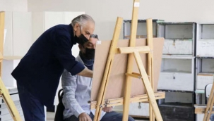 KIDEMLİ YARBAY EMEKLİ OLDUKTAN SONRA RESİM YETENEĞİ İLE ÖRNEK OLUYOR!