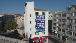 MELİKGAZİ BELEDİYESİ BİNAYI YIKIYOR, TARİHİNE SAHİP ÇIKIYOR!