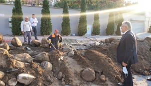 BAŞKAN BÜYÜKKILIÇ ALTYAPI VE YOL ÇALIŞMALARINI DENETLEDİ!