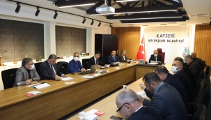 BÜYÜKŞEHİR’DE “DOĞAL GAZ YATIRIM” TOPLANTISI