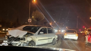 Kayseri'de Otomobil Kazası: 1 Yaralı!