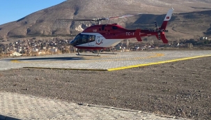 Kayseri'deki Saadettin amcaya helikopterli müdahale!