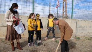 Kayseri Hacılar Belediyesi'nde Hedef 1 milyon fidan!