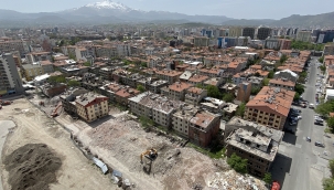 Sahabiye Kentsel Dönüşüm Projesi 2’nci uygulama etabında 560 bağımsız bölüm yıkıldı.