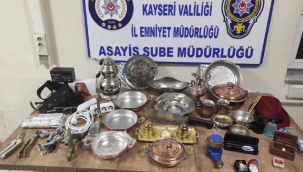 Son dakika... Kayseri'de hırsızlık operasyonunda 6 şüpheli yakalandı