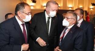 BAŞKAN BÜYÜKKILIÇ'IN CUMHURBAŞKANI ERDOĞAN İLE