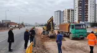 BAŞKAN BÜYÜKKILIÇ'TAN RAYLI SİSTEM HATTINDA İNCELEME