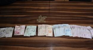 Dilencinin üzerinden çıkan para zabıta ekiplerini de şaşırttı
