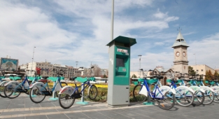 KAYBİS İLE KAYSERİLİLER DÜNYANIN ETRAFINI 72 KEZ DOLAŞACAK KADAR BİSİKLET KULLANDI