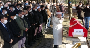 Kıbrıs Gazisi Kelez son yolculuğuna uğurlandı!