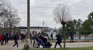 Savaş alanını andıran taraftarların kavgasında ceza yağdı