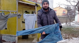 Sivas'ta hava sıcaklığı sıfırın altında 25 dereceye kadar düştü!