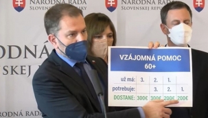 Slovakya'da 3. doz aşı yaptıran 60 yaş ve üzerine 300 Euro verilecek!