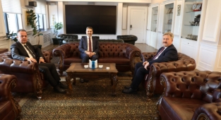 TOKAT BELEDİYE BAŞKANINDAN BAŞKAN PALANCIOĞLU'NA ZİYARET