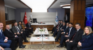 AK PARTİ GENEL BAŞKAN YARDIMCISI KANDEMİR'DEN BÜYÜKKILIÇ'A ZİYARET
