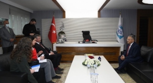 BAŞKAN BÜYÜKKILIÇ, İSVİÇRE BÜYÜKELÇİSİ RUCH’U AĞIRLADI