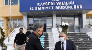 BAŞKAN BÜYÜKKILIÇ'TAN MİLLİ EĞİTİM VE EMNİYET'E ZİYARET