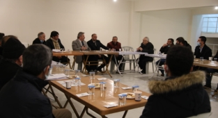 BAŞKAN PALANCIOĞLU, KENTSEL DÖNÜŞÜM KONUTLARI'NDA YAŞAYAN VATANDAŞLARLA BİR ARAYA GELDİ