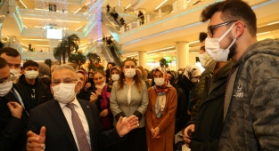 BÜYÜKKILIÇ'A ÜNİVERSİTE ÖĞRENCİLERİNDEN