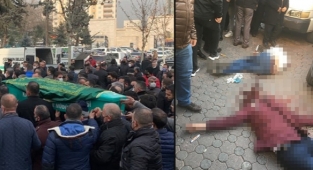 Cinayete kurban giden 3 kişi yan yana defnedildi!