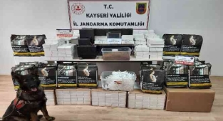 Jandarmadan tütün operasyonu