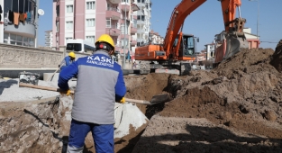 KASKİ'DEN İNCESU İLÇESİNE 9 MİLYON 754 BİN TL YATIRIM