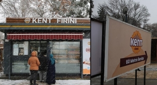 Kayseri Cumhuriyet Meydanındaki Kent Ekmek büfe sayısı ikiye çıkarıldı!