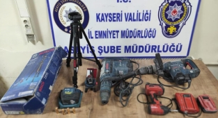 Kayseri'de 80 polis ile hırsızlık operasyonu: 8 gözaltı