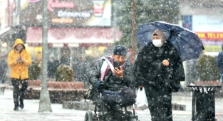 Kayseri'den Kar Manzaraları