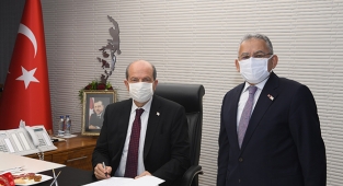 KKTC CUMHURBAŞKANI ERSİN TATAR'DAN