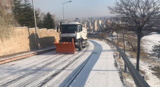 MELİKGAZİ'DE KAPALI YOL YOK