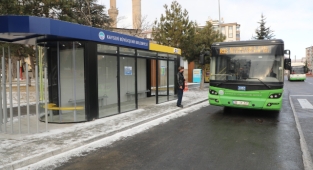 TALAS’TA KIRSAL AKTARMASI İÇİN ÖZEL DURAK