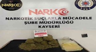 Yolcu otobüsüne uyuşturucu operasyonu