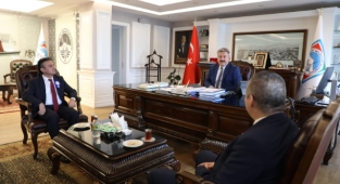 33. VERGİ HAFTASI SEBEBİYLE BAŞKAN PALANCIOĞLU’NA ZİYARET