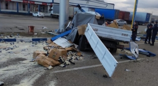 Afyonkarahisar'da feci kaza; 1 ölü, 1 yaralı