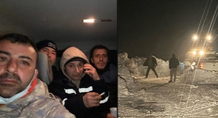 Aladağ'da mahsur kalan maden işçileri kurtarıldı!