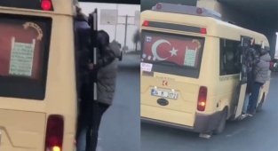 Bağcılar'da yürekleri ağza getiren görüntü