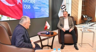 Büyükşehir Belediye Başkanı Büyükkılıç Kayseri OSB ziyaret