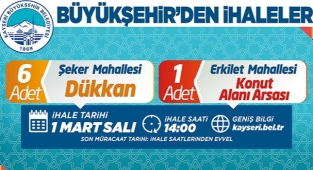 BÜYÜKŞEHİR’DEN İHALELER