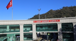 İhracat arttı sarp sınır kapısında yeni rekora ulaşıldı