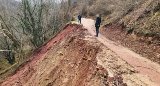 Kastamonu'da heyelanlar devam ediyor