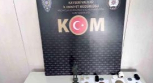 Kayseri'de tarihi eser kaçakçısı bir şahıs yakalandı