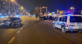 Kayseri'de zincirleme kaza: 1 yaralı!