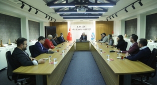 MİMARLAR ODASI YÖNETİMİNDEN BAŞKAN BÜYÜKKILIÇ’A ZİYARET