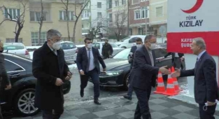 Özhaseki'den Türk Kızılay'a ziyaret