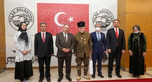 SON ÇANAKKALE GAZİSİ'NİN OĞLU TALAS BELEDİYESİ'NDE