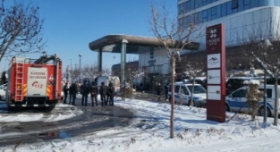 Terminal Karşısında bulunan Ommer Otel’de intihar girişimi