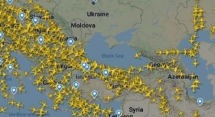 Ukrayna'da hava sahası kapandı, uçaklar Türkiye üzerinden uçmaya başladı