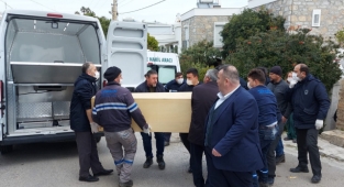 Akrep Nalan'ın cenazesi evinden alındı